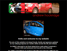 Tablet Screenshot of andrew-hockridge.co.uk